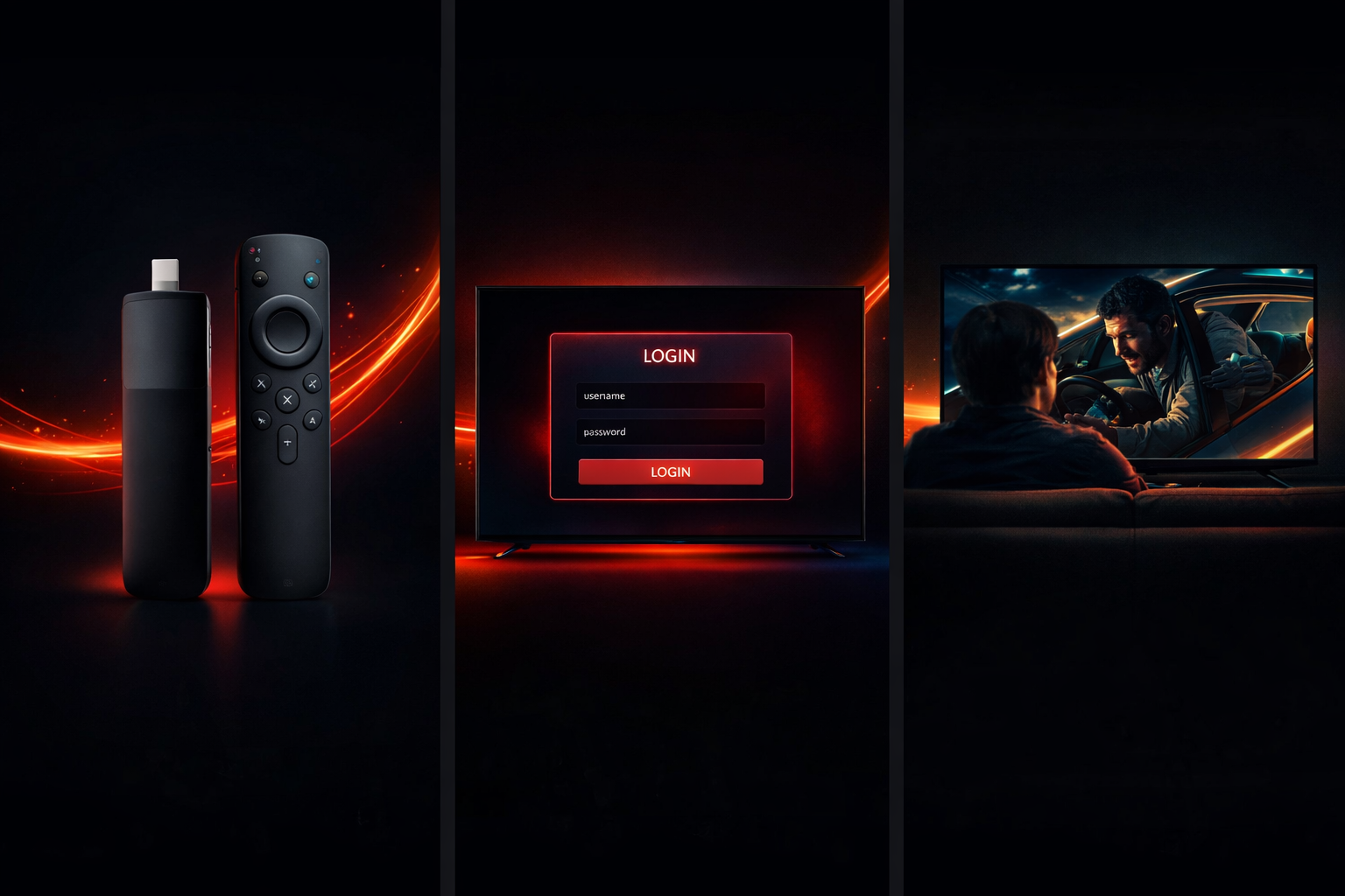 Gaming setup with controller, monitor displaying login screen, and another monitor showing a game.